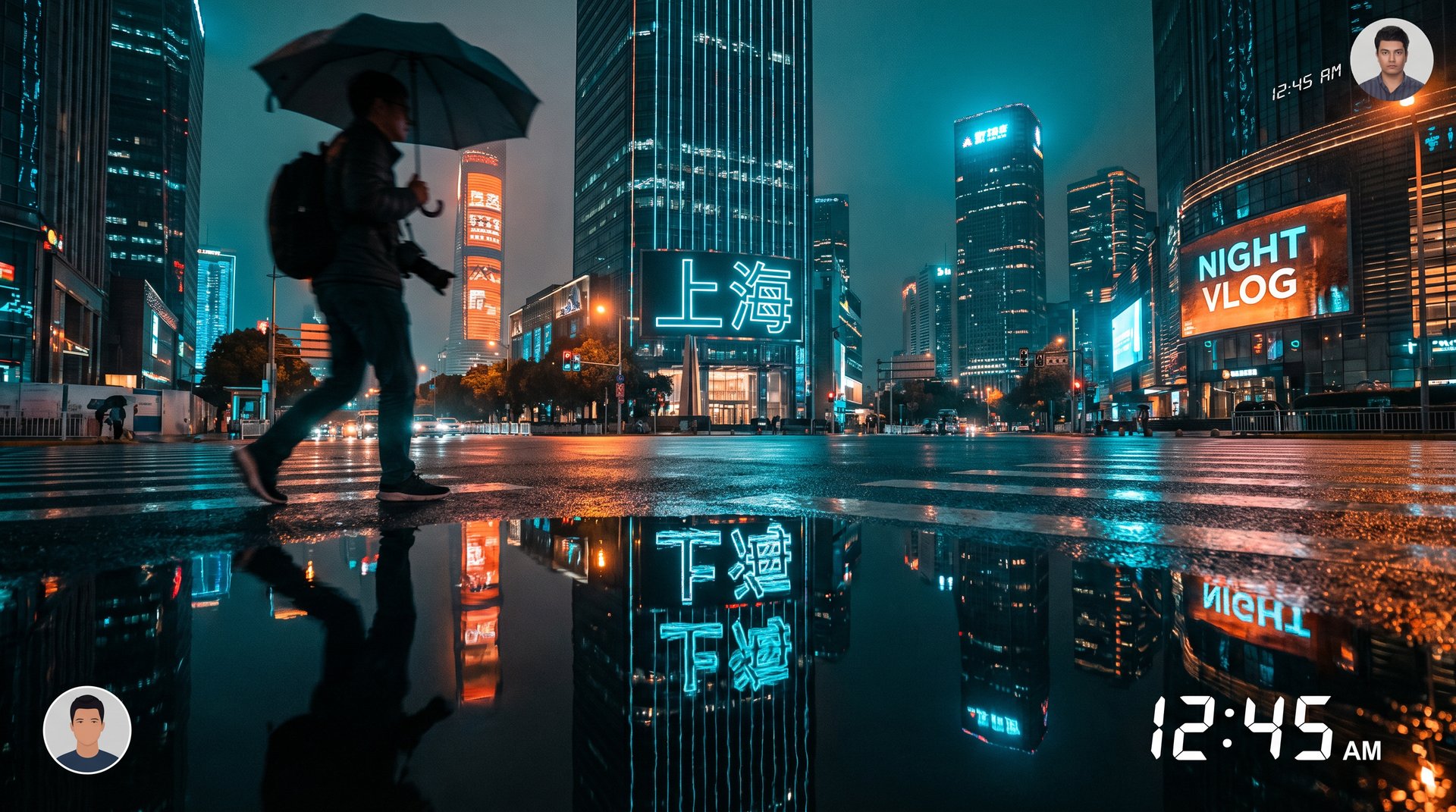 涩里番城市夜景视频